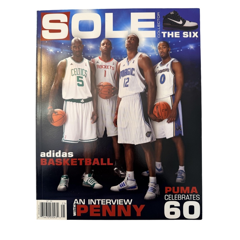 Sole Collector Issue 25 Nov Dec 2008‎ Penny Melo NBA Adidas Puma